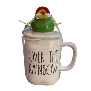 © New Rae Dunn OVER THE RAINBOW mug
